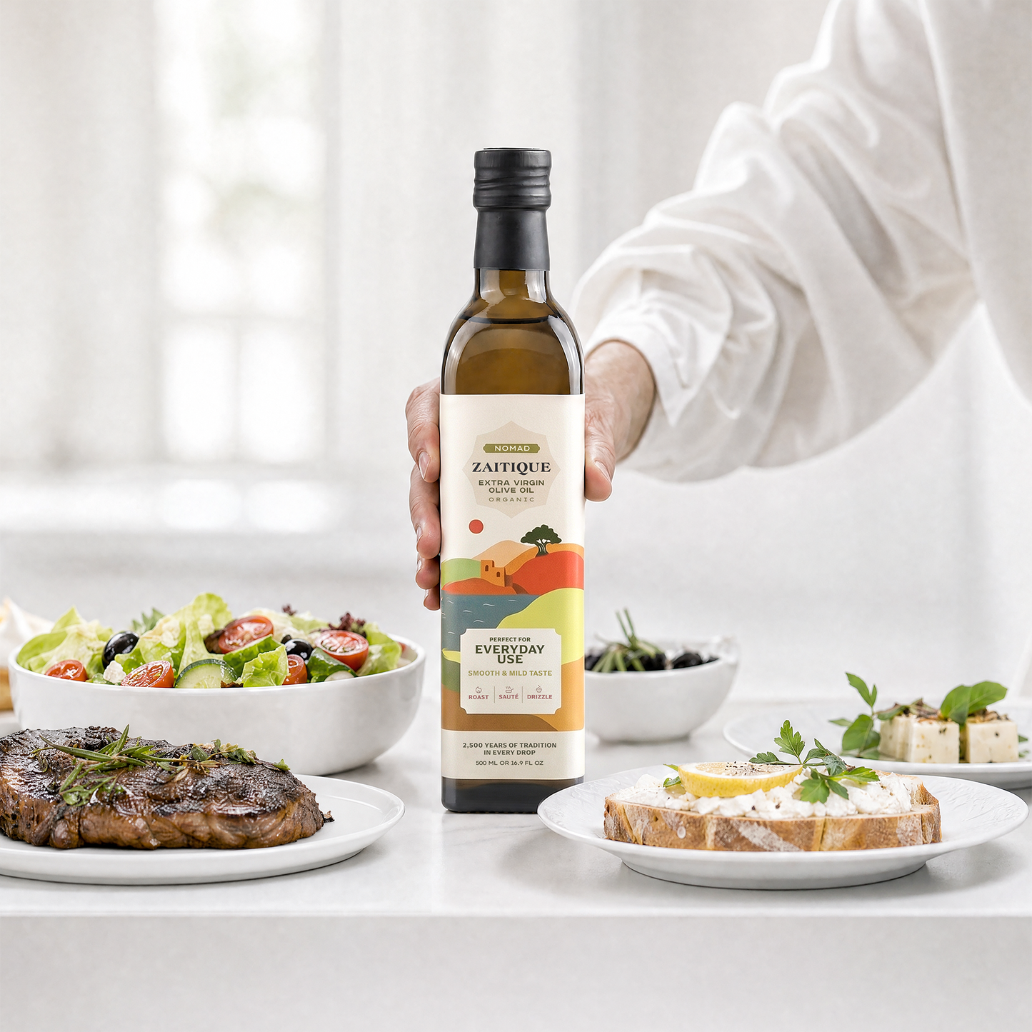 Zaitique Nomad Organic EVOO - 500mL
